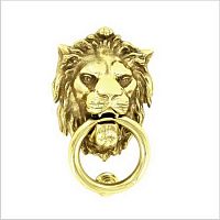 Ручка-гонг "ЛЕВ" латунь разм.24х14см 2152 OLV LEONE*** Ручка-гонг "ЛЕВ" латунь разм.24х14см 2152 OLV LEONE***