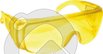 Очки защитные желтые, 12220 фото 2 Очки защитные желтые, 12220 фото 2