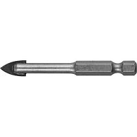 Сверло по кафелю, керамике, стеклу, 8 мм, 2 грани, S-хвостовик, ЗУБР, 29840-08 Сверло по кафелю, керамике, стеклу, 8 мм, 2 грани, S-хвостовик, ЗУБР, 29840-08