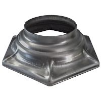 Подпятник штампованный 165х145х49х1,5 мм отверстие 77 мм 19487-76/165 Подпятник штампованный 165х145х49х1,5 мм отверстие 77 мм 19487-76/165