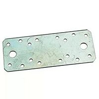 Пластина крепежная 140х55х2,0 мм, цинк (упак. 100 шт.) /5/ Пластина крепежная 140х55х2,0 мм, цинк (упак. 100 шт.) /5/