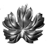 Лист штампованный виноградный 150х142х1,8 мм 19-1316/SK22.35.5 Лист штампованный виноградный 150х142х1,8 мм 19-1316/SK22.35.5