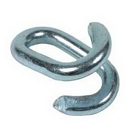 Соединитель цепи открытый (винтовой) C-LC 8мм /10/ Соединитель цепи открытый (винтовой) C-LC 8мм /10/