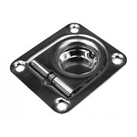 Ручка палубная потайная 44х37х1 нерж.подпружиненная 11463 Ручка палубная потайная 44х37х1 нерж.подпружиненная 11463