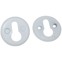 Накладка дверная цилиндровая WW, белый, К 181-009 Накладка дверная цилиндровая WW, белый, К 181-009