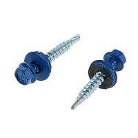 Саморез кровельный RAL5005 4,8х29 насыщенный синий /50/ (М) Саморез кровельный RAL5005 4,8х29 насыщенный синий /50/ (М)