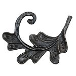 Лист кованый правый 130х85 мм Лист кованый правый 130х85 мм