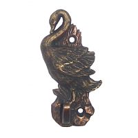 Крючок "Лебедь" патина серебро Крючок "Лебедь" патина серебро
