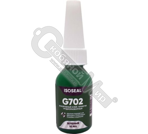 Герметик анаэробный трудноразборный зеленый, 10 мл, Isoseal G702  