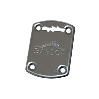 Накладка со смещен. отверст. на сувальд. замок нерж. сталь, 5.031Н Накладка со смещен. отверст. на сувальд. замок нерж. сталь, 5.031Н