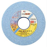 Круг заточной абразивный 125х20х12,7 мм, ЛУГА /1/ Круг заточной абразивный 125х20х12,7 мм, ЛУГА /1/