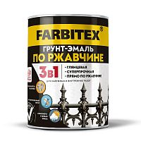 Грунт-эмаль по ржавчине 3 в 1 зеленый (0.8 кг), FARBITEX, 7A9617484 Грунт-эмаль по ржавчине 3 в 1 зеленый (0.8 кг), FARBITEX, 7A9617484