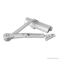 Доводчик DORMA TS Compakt EN2/3/4,(120кг), с рычажной тягой с ФОП, серебро 67010201 Доводчик DORMA TS Compakt EN2/3/4,(120кг), с рычажной тягой с ФОП, серебро 67010201