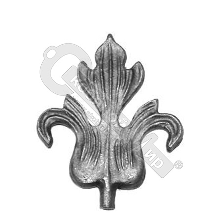 Цветок 130х110х8 мм Китай Цветок 130х110х8 мм Китай