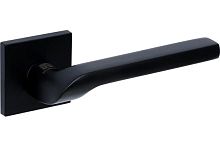 Ручки дверные на тонкой розетке ESTA A-76-40 BLACK черный BUSSARE Ручки дверные на тонкой розетке ESTA A-76-40 BLACK черный BUSSARE