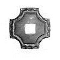 Подпятник штампованный 74х74 мм кв 17 мм 19457-16 Подпятник штампованный 74х74 мм кв 17 мм 19457-16