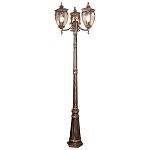 Уличный свет - GLYF-8024F/3 черное золото Уличный свет - GLYF-8024F/3 черное золото
