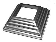 Основание балясины штампованное 100х100 мм кв 50х50 мм/13.350.02/ 4907Т/13.350.01/19475-50 Основание балясины штампованное 100х100 мм кв 50х50 мм/13.350.02/ 4907Т/13.350.01/19475-50