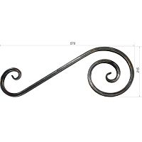 Волюта С-5/15Т 590х220х140 труба 15 СП Волюта С-5/15Т 590х220х140 труба 15 СП