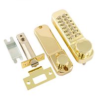 Кодовый замок 101 с фикс. (золото) НОРА-М*** Кодовый замок 101 с фикс. (золото) НОРА-М***