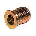 Футорка металлическая М6х10 мм оцинкованная BRASS Футорка металлическая М6х10 мм оцинкованная BRASS