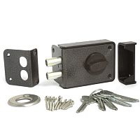 Замок накладной ЗН 1-3-1 серебро (16) Замок накладной ЗН 1-3-1 серебро (16)