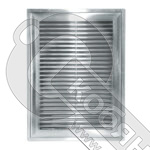 Решетка вентиляционная 150х200 мм, хром, П1520М Решетка вентиляционная 150х200 мм, хром, П1520М