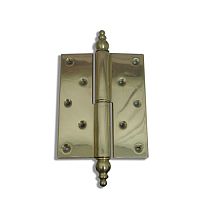 Петля П-180 левая сталь/латунь антич. бронза Петля П-180 левая сталь/латунь антич. бронза