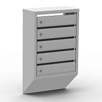 Ящик почтовый вертикальный (ЭК-5 секций ,с замком, 6 кг.) Ящик почтовый вертикальный (ЭК-5 секций ,с замком, 6 кг.)