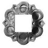 Подпятник штампованный 103х108 мм кв 40 мм 19470-40 Подпятник штампованный 103х108 мм кв 40 мм 19470-40