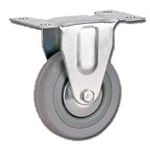 Колесо промыш. неповоротное на платформе FCg25m, 50х17 мм, серая резина, нагрузка 50 кг, 931050 Колесо промыш. неповоротное на платформе FCg25m, 50х17 мм, серая резина, нагрузка 50 кг, 931050