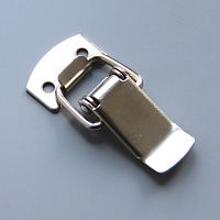 Замок-защелка (лягушка) L=35 мм, никель /50/ Замок-защелка (лягушка) L=35 мм, никель /50/