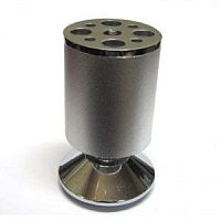 Опора мебельная регулируемая 50х100 мм, А101, матовый хром, 12139/12051 /100/ Опора мебельная регулируемая 50х100 мм, А101, матовый хром, 12139/12051 /100/