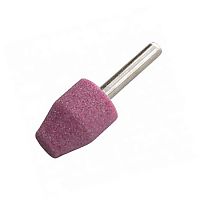 Шарошка (борфреза) абразивная по металлу, 18х27 мм, штифт 6 мм, цилиндрическая закругленная, 36956 Шарошка (борфреза) абразивная по металлу, 18х27 мм, штифт 6 мм, цилиндрическая закругленная, 36956