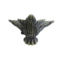 Ножка для шкатулки С-017 45х30мм ст.бронза Ножка для шкатулки С-017 45х30мм ст.бронза