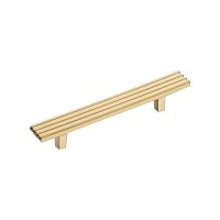 Ручка-скоба 96 мм BRASS современная классика, матовое золото, 372096MP35*** Ручка-скоба 96 мм BRASS современная классика, матовое золото, 372096MP35***