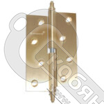 Петля правая А010-D100x70х3-2U R матовая латунь ARCHIE фото 2 Петля правая А010-D100x70х3-2U R матовая латунь ARCHIE фото 2