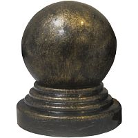 Заглушка с шаром штампованная круглая 76х1 мм 3118/1 Заглушка с шаром штампованная круглая 76х1 мм 3118/1