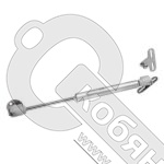 Кронштейн газовый (газлифт) N100, нагрузка 10 кг, Boyard фото 2 Кронштейн газовый (газлифт) N100, нагрузка 10 кг, Boyard фото 2