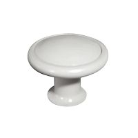 Ручка-кнопка "Классик" №23 белый /50/5/ Ручка-кнопка "Классик" №23 белый /50/5/