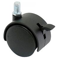 Опора колесная d=50 мм на резьбе М10 со стопором /4/, 109415 Опора колесная d=50 мм на резьбе М10 со стопором /4/, 109415