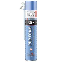 Пена полиуретановая монтажная бытовая всесезонная KUDO HOME 50+/0,8кг*** Пена полиуретановая монтажная бытовая всесезонная KUDO HOME 50+/0,8кг***