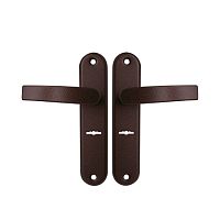 Комплект ручек на планке/Комплект накладок/РФ61-002.У4 для замков ЗВ9-8 медь 70073 Комплект ручек на планке/Комплект накладок/РФ61-002.У4 для замков ЗВ9-8 медь 70073