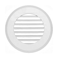Решетка вентиляционная круглая с фланцем Д=150 мм, пластмассовая, ПКР 195/150  Решетка вентиляционная круглая с фланцем Д=150 мм, пластмассовая, ПКР 195/150