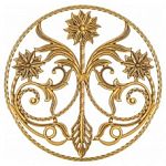 Розетка 500х500 мм 1053 Иран Розетка 500х500 мм 1053 Иран