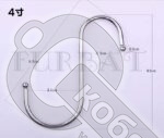 Крючок-вешалка S-образный для трубы 25 мм, SG-CP фото 2 Крючок-вешалка S-образный для трубы 25 мм, SG-CP фото 2