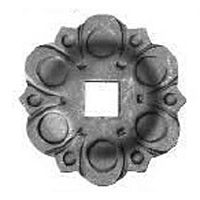 Подпятник штампованный 103х108 мм кв 20 мм 19470-20 Подпятник штампованный 103х108 мм кв 20 мм 19470-20