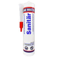 701105 Герметик Bau Master Sanitar силиконовый EST, прозрачный 310мл,Н1473 701105 Герметик Bau Master Sanitar силиконовый EST, прозрачный 310мл,Н1473