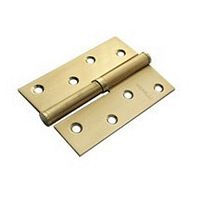 Петля Pallini РН 100х70х2,5 L SG, левая, матовое золото Петля Pallini РН 100х70х2,5 L SG, левая, матовое золото