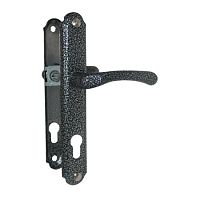 Ручка на планке РДП 1-006-85Ц АС-антик серебро,цилиндр /15/ Ручка на планке РДП 1-006-85Ц АС-антик серебро,цилиндр /15/